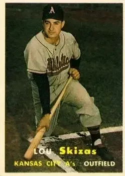 1957 Topps #83 Lou Skizas