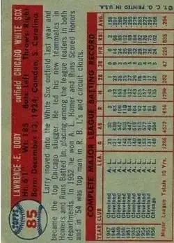 Back of Larry Doby