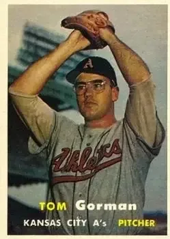 1957 Topps #87 Tom Gorman