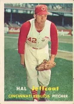1957 Topps #93 Hal Jeffcoat