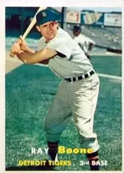 1957 Topps #102 Ray Boone