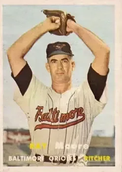 1957 Topps #106 Ray Moore