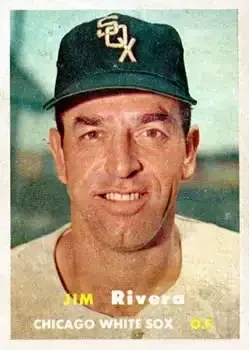 1957 Topps #107 Jim Rivera