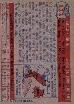 Back of Hal Smith