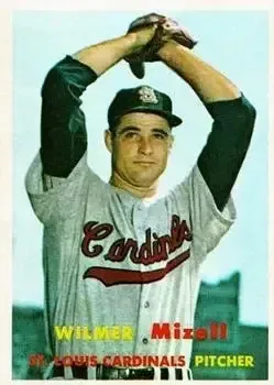 1957 Topps #113 Wilmer Mizell