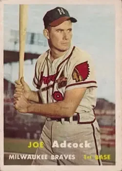 Front of Joe Adcock