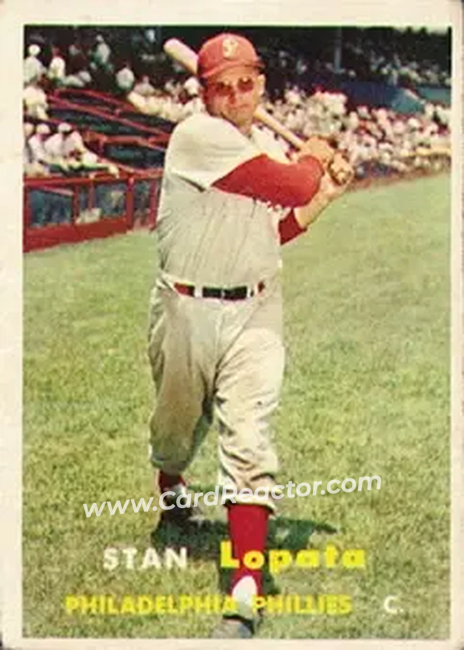 Front of Stan Lopata