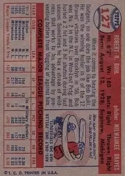 Back of Bob Buhl