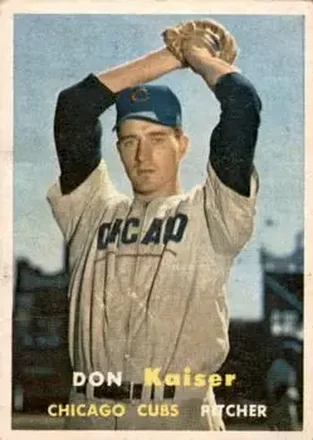 1957 Topps #134 Don Kaiser
