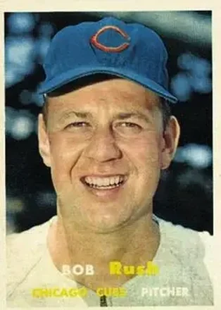 1957 Topps #137 Bob Rush