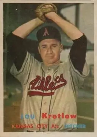1957 Topps #139 Lou Kretlow