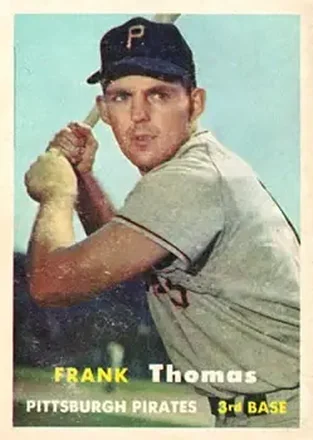 1957 Topps #140 Frank Thomas