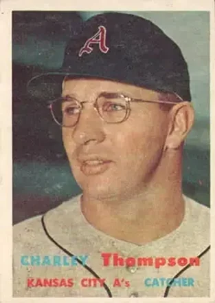 1957 Topps #142 Charley Thompson