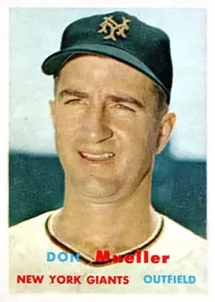 1957 Topps #148 Don Mueller
