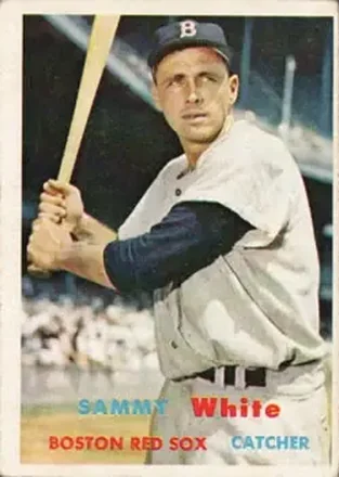 1957 Topps #163 Sammy White