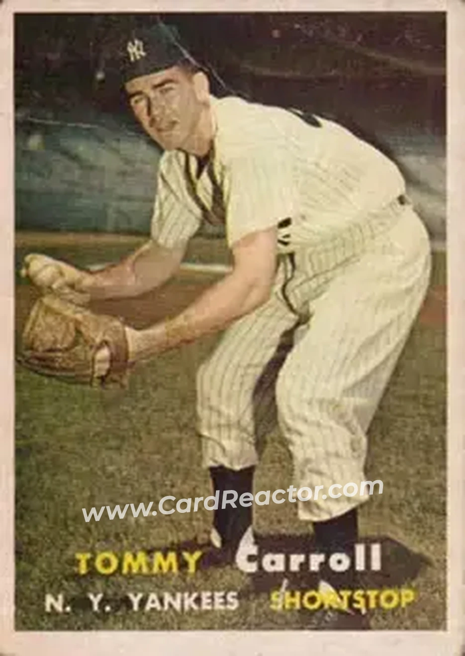 Front of Tommy Carroll