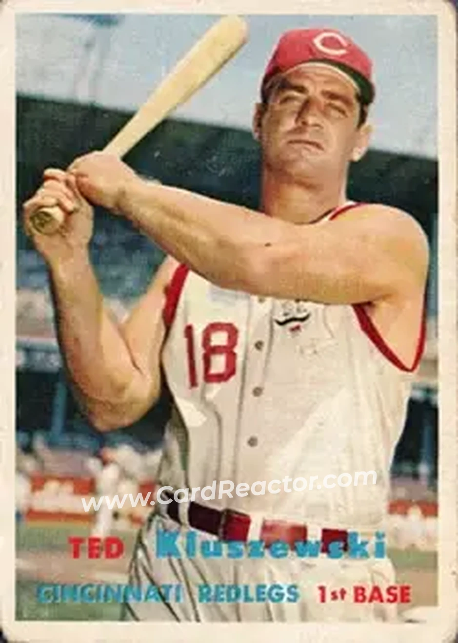Front of Ted Kluszewski