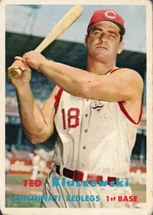 1957 Topps #165 Ted Kluszewski