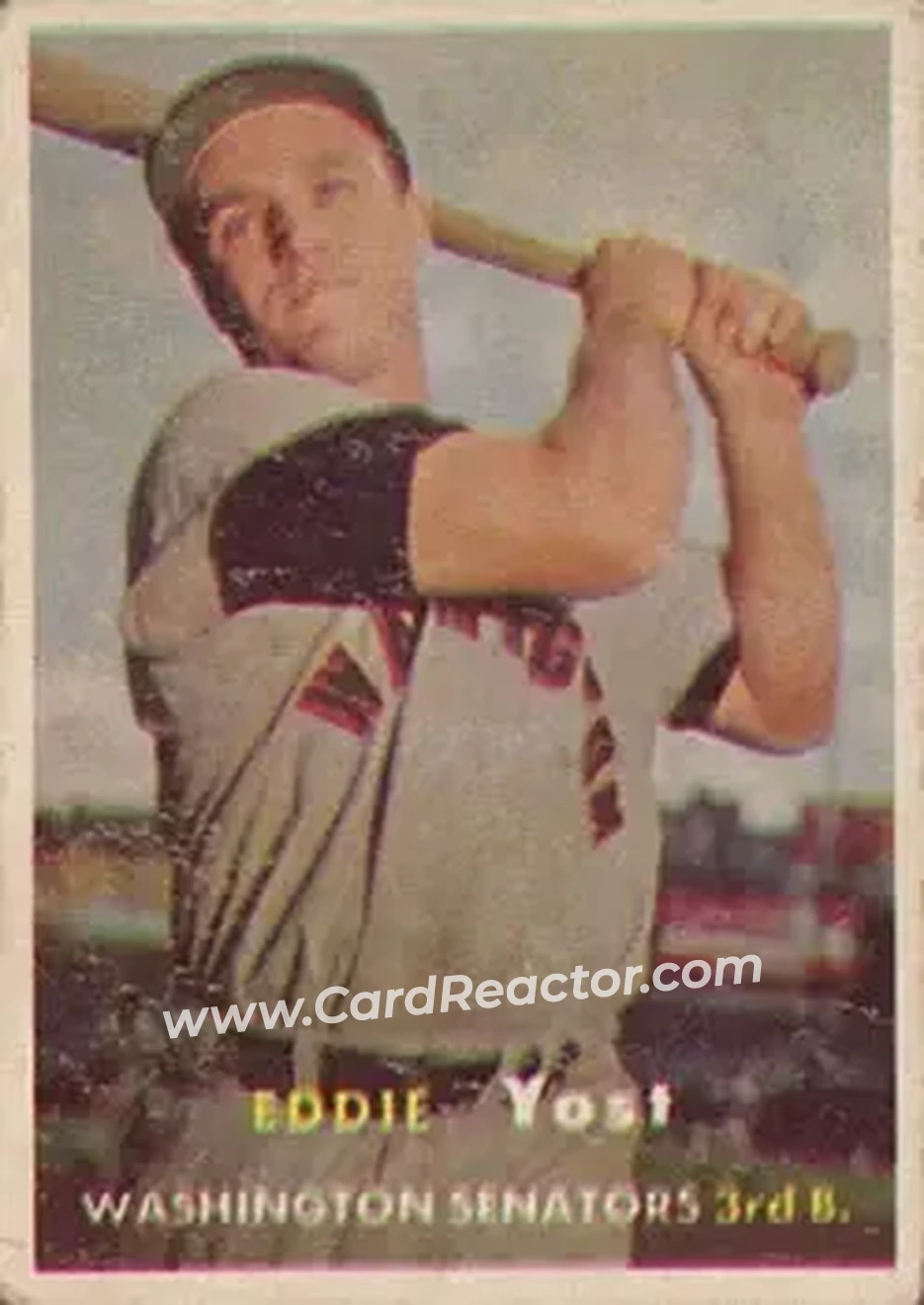 Front of Eddie Yost