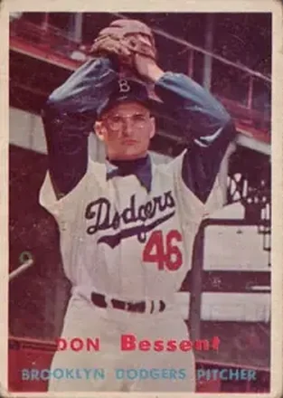 1957 Topps #178 Don Bessent