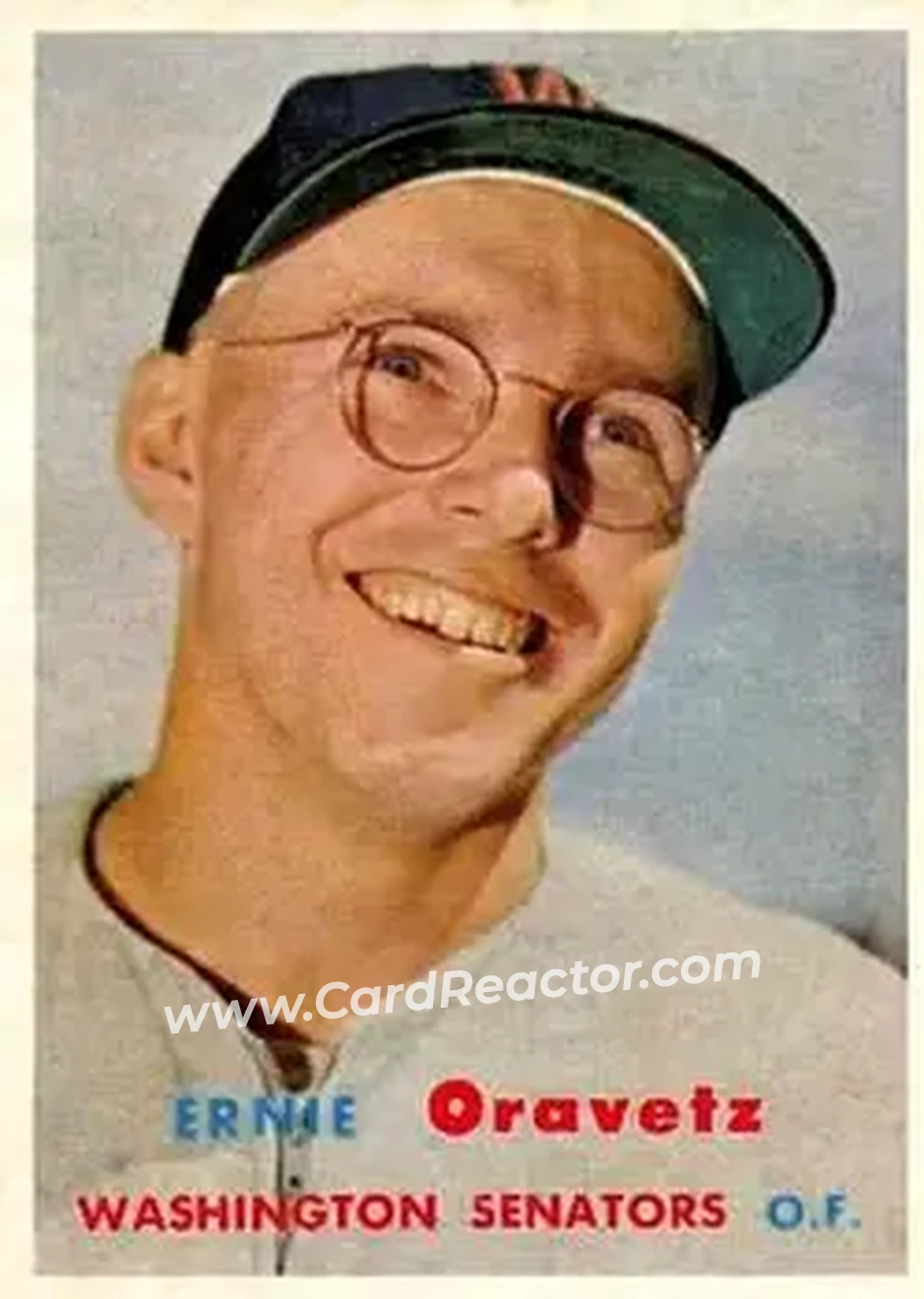 Front of Ernie Oravetz