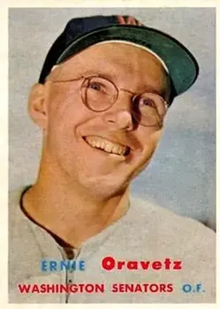 1957 Topps #179 Ernie Oravetz