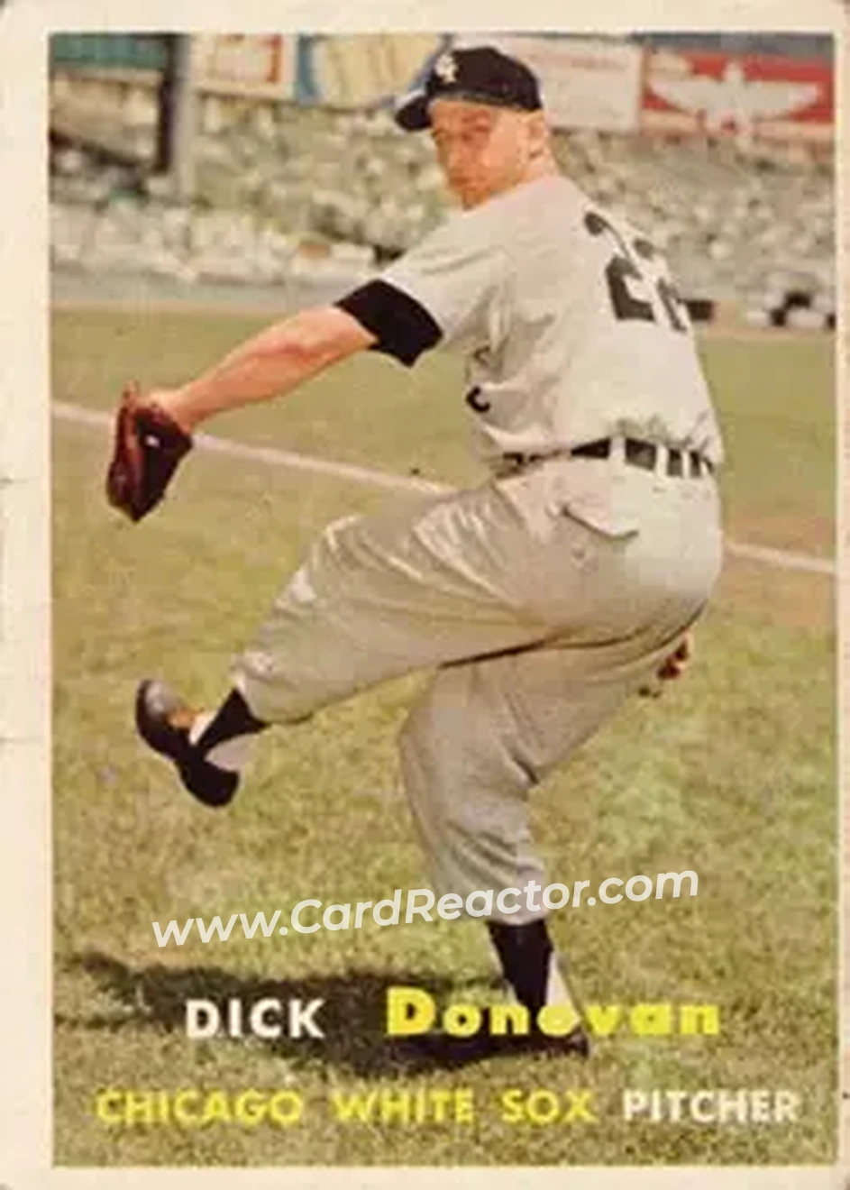 Front of Dick Donovan