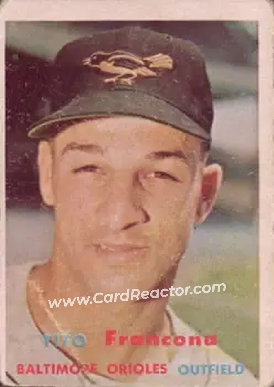 Front of Tito Francona