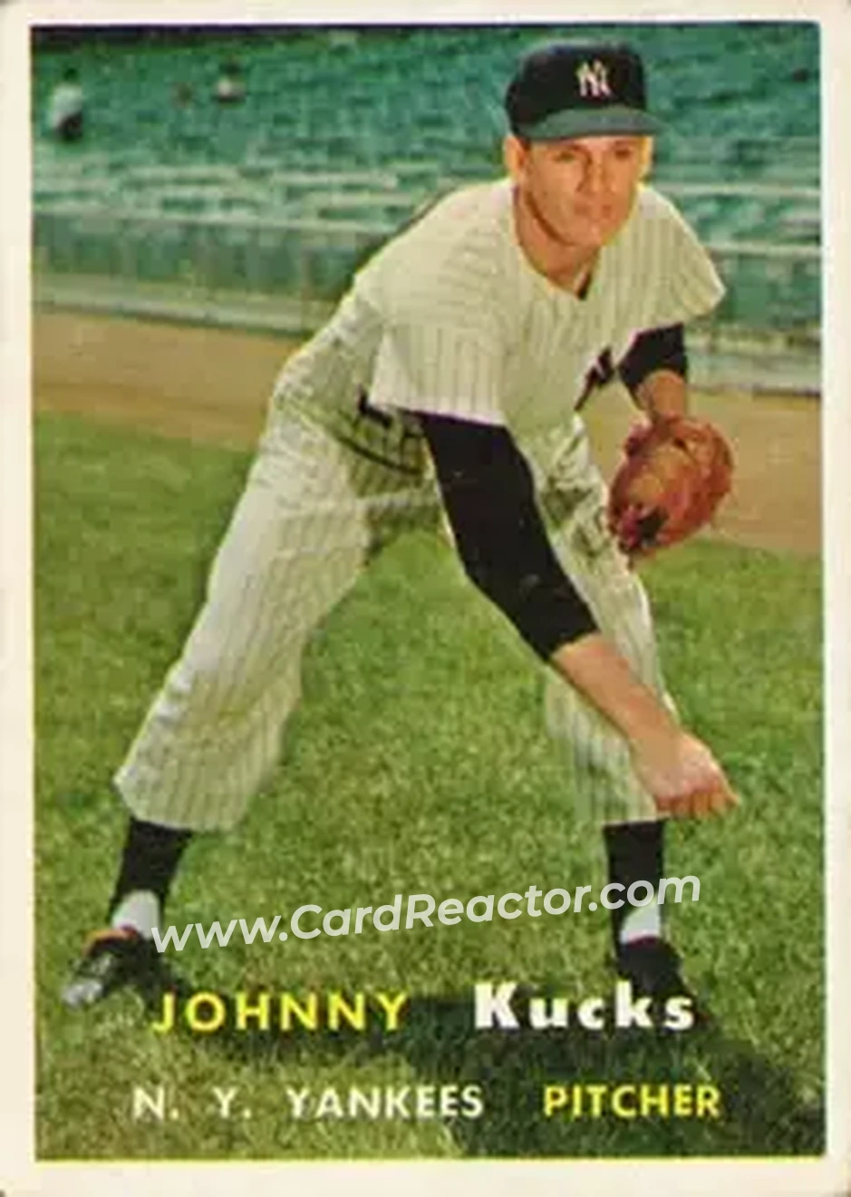 Front of Johnny Kucks