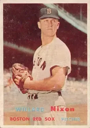 1957 Topps #189 Willard Nixon