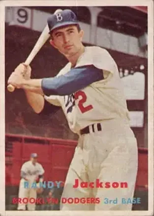 1957 Topps #190 Randy Jackson
