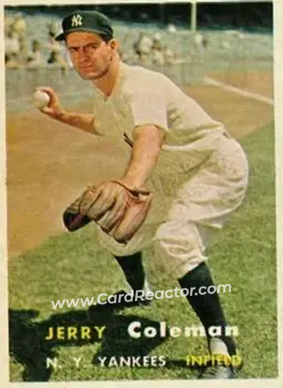 Front of Jerry Coleman