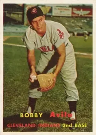 1957 Topps #195 Roberto Avila