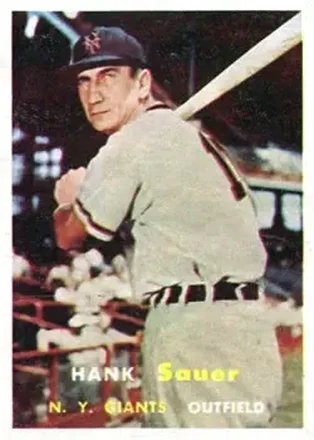 1957 Topps #197 Hank Sauer
