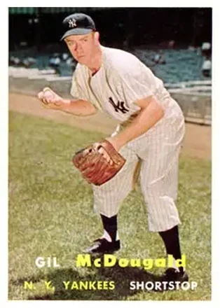 1957 Topps #200 Gil McDougald