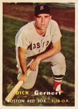 1957 Topps #202 Dick Gernert