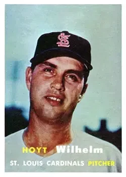 Front of Hoyt Wilhelm