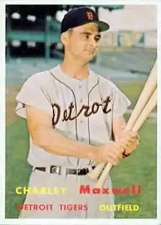 1957 Topps #205 Charley Maxwell