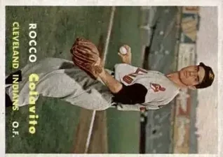 1957 Topps #212 Rocky Colavito