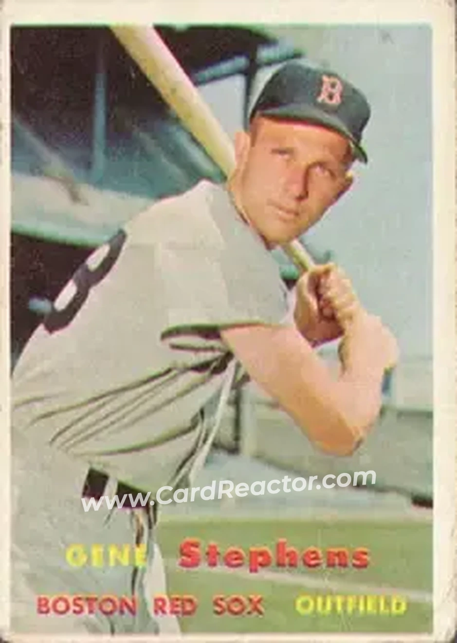 Front of Gene Stephens