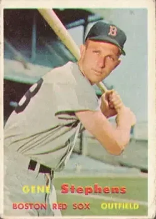 1957 Topps #217 Gene Stephens
