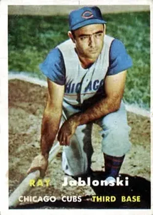 1957 Topps #218 Ray Jablonski