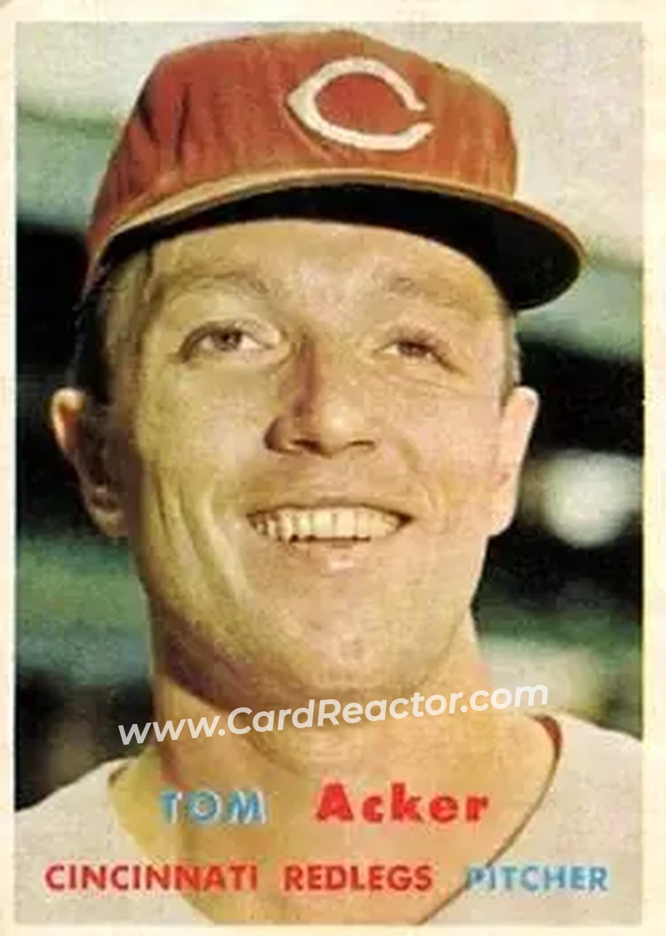 Front of Tom Acker