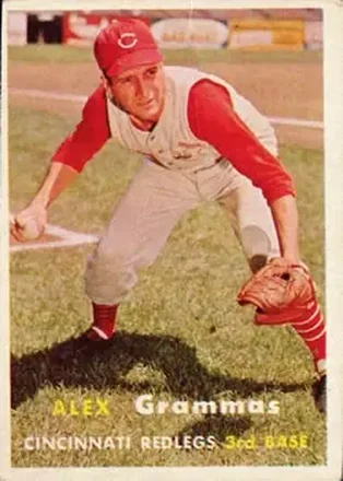 1957 Topps #222 Alex Grammas