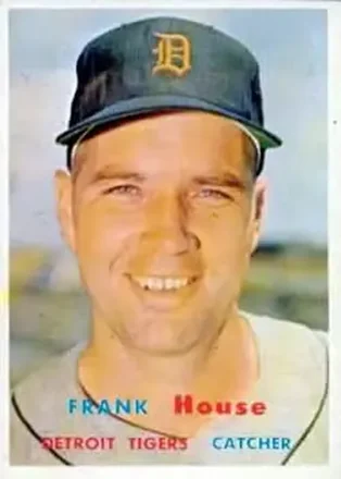 1957 Topps #223 Frank House