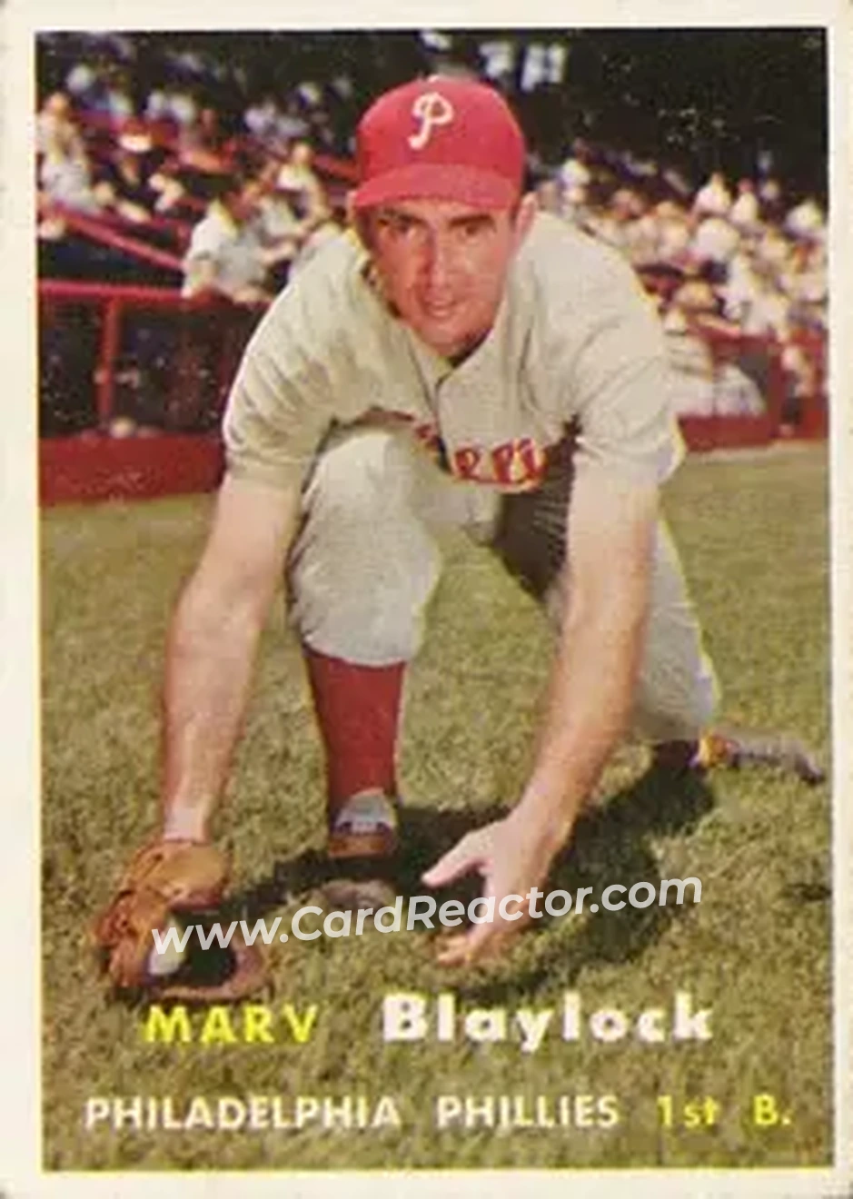 Front of Marv Blaylock