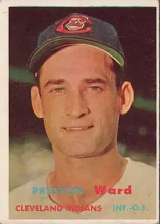 1957 Topps #226 Preston Ward