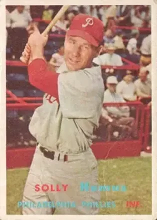 1957 Topps #231 Solly Hemus
