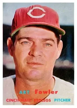 1957 Topps #233 Art Fowler