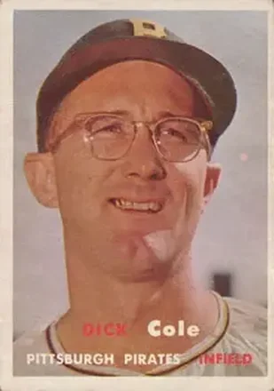 1957 Topps #234 Dick Cole